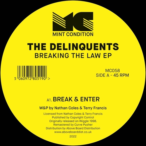 The Delinquents - Breaking The Law [MC058]